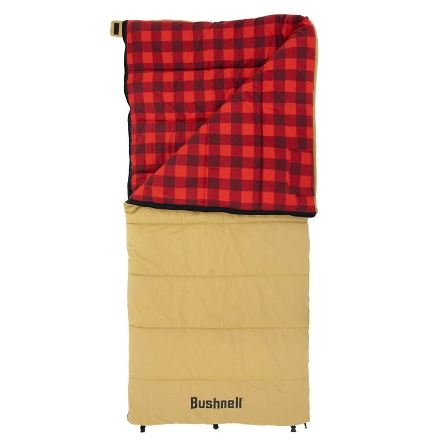 Bushnell 30 Degrees F Rectangular Sleeping Bag for $46