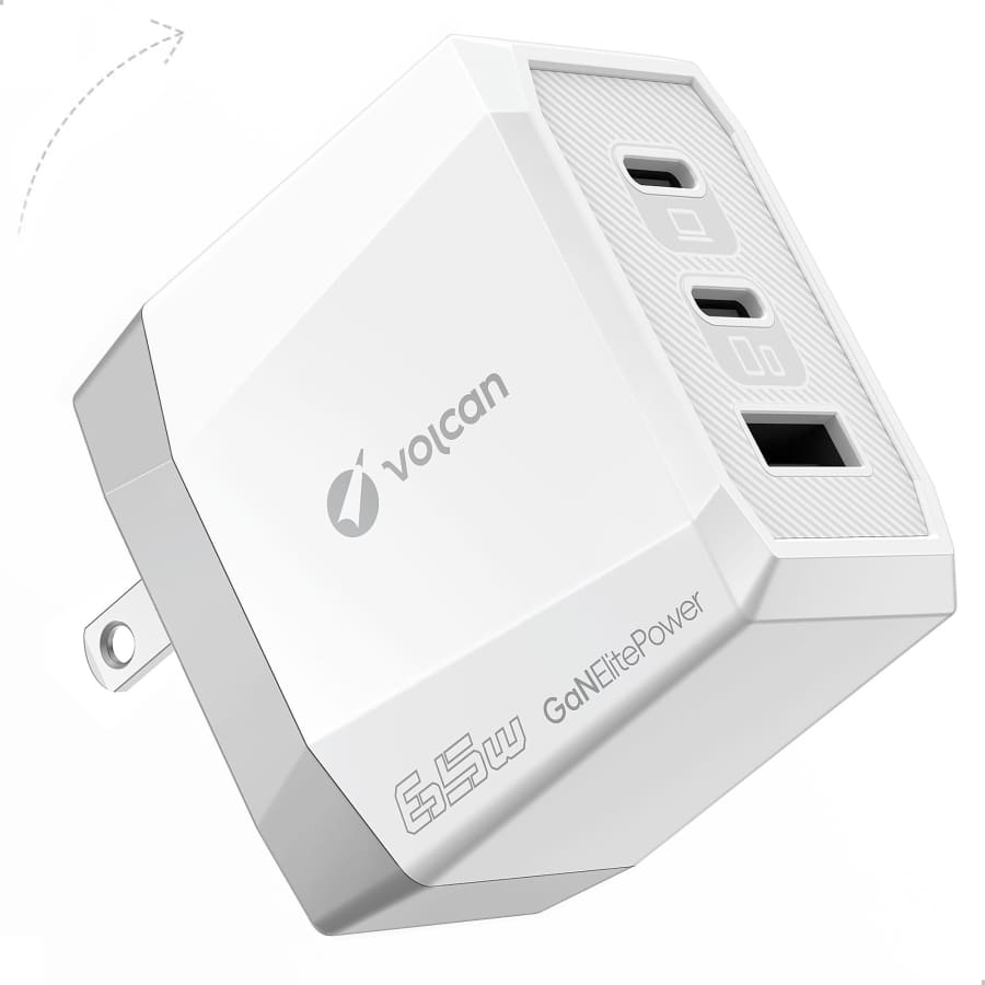 Volcan 65W USB-C Charger for $14