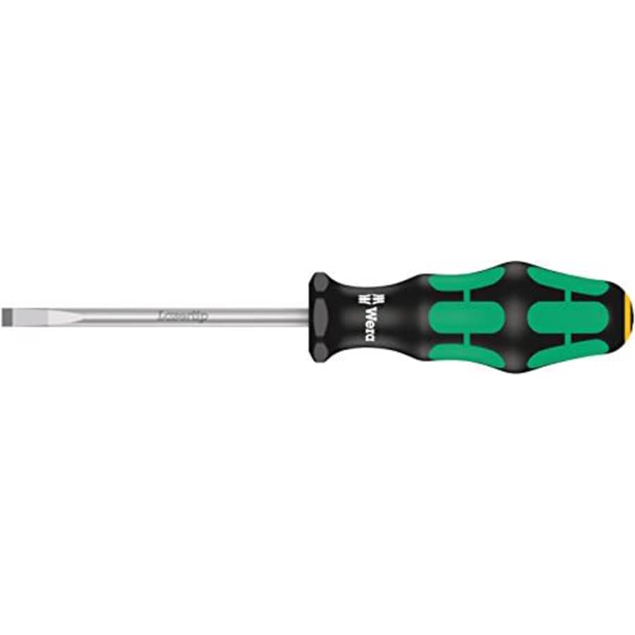 Wera 05008061001 Kraftform Plus 335 Slotted Screwdriver, 6mm Head, 4" Blade Length for $13 Wera 05008061001 Kraftform Plus 335 Slotted Screwdriver, 6mm Head, 4" Blade Length for $13