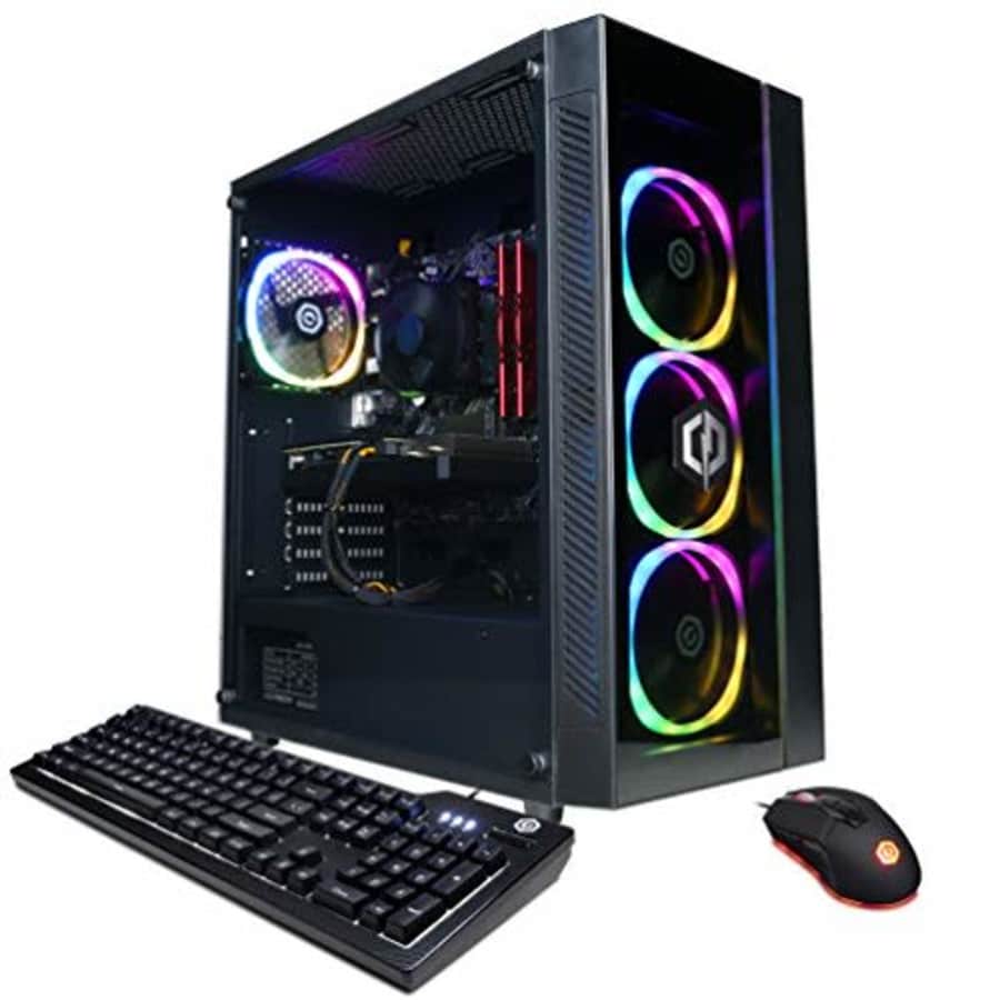 CYBERPOWERPC Gamer Master Gaming PC, AMD Ryzen 5 5600X 3.7GHz, GeForce RTX 3060 12GB, 16GB DDR4 for $1,998 CYBERPOWERPC Gamer Master Gaming PC, AMD Ryzen 5 5600X 3.7GHz, GeForce RTX 3060 12GB, 16GB DDR4 for $1,998