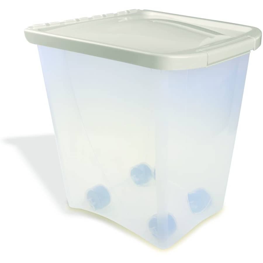Van Ness 25-lb. Pet Food Storage Container with Wheels for $23 Van Ness 25-lb. Pet Food Storage Container with Wheels for $23