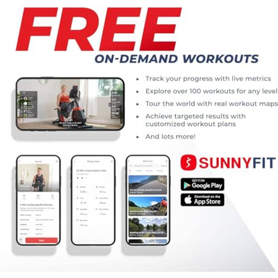 Sunny Health & Fitness Elliptical Recumbent Cardio Bike, Cross Trainer Cycle for Indoor Arm/Leg for $500 Sunny Health & Fitness Elliptical Recumbent Cardio Bike, Cross Trainer Cycle for Indoor Arm/Leg for $500