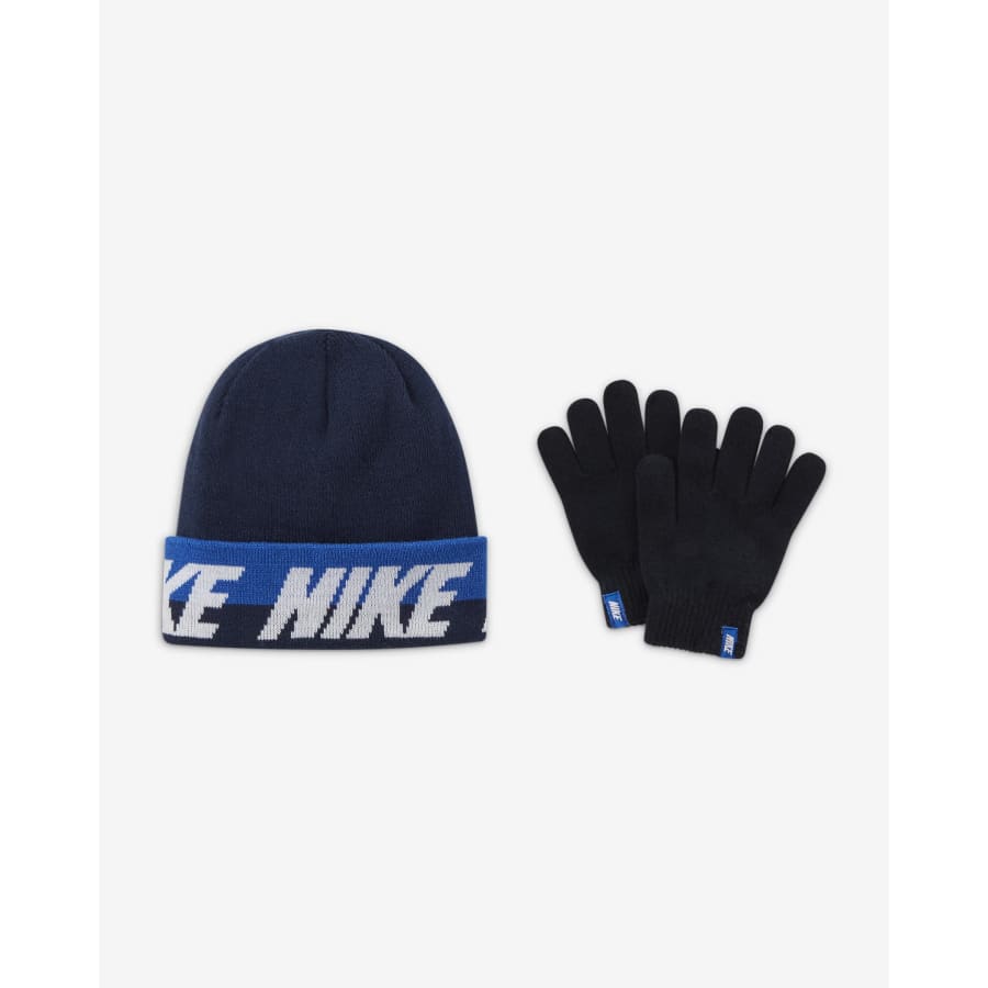 Nike Big Kids' Beanie and Gloves Set for $19