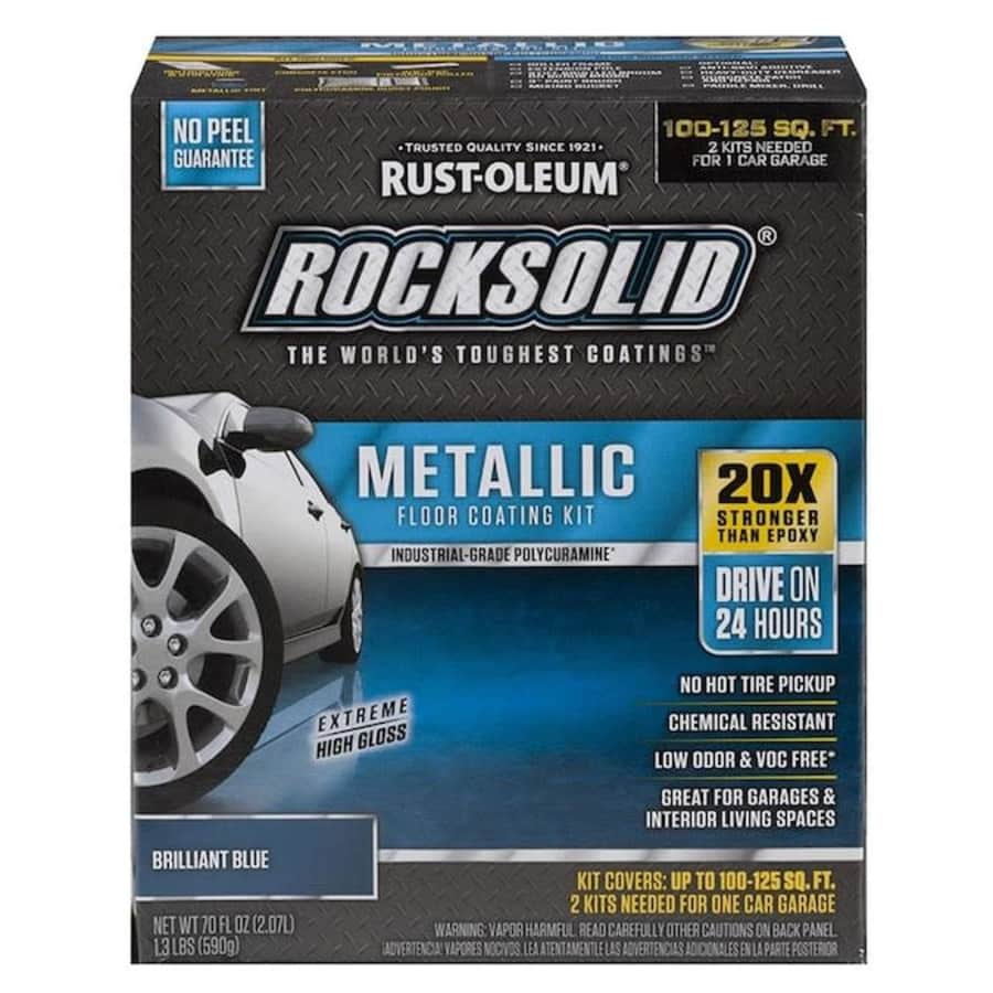 Rust-Oleum RockSolid 80-oz. High-Gloss Concrete and Garage Floor Paint Kit for $167
