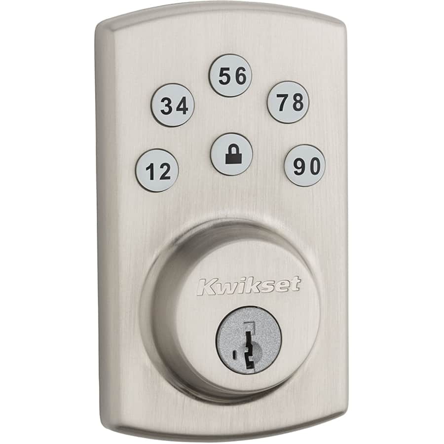Kwikset Powerbolt2 Electronic Deadbolt for $86