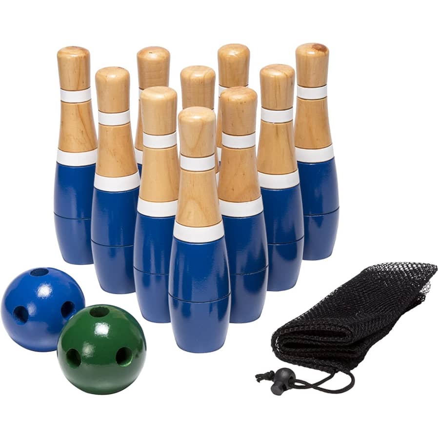 Hey! Play! Backyard Lawn Bowling Game for $24 Hey! Play! Backyard Lawn Bowling Game for $24