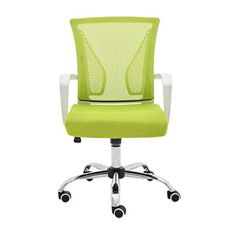Modern Home Zuna Mid-Back Office Task Chair - Ergonomic Back Supporting Mesh Back Desk Chair for $63