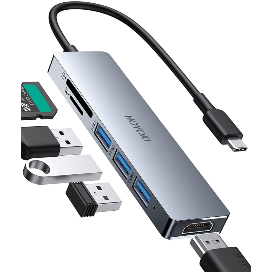 Hoyoki 6-in-1 USB-C Hub for $10 Hoyoki 6-in-1 USB-C Hub for $10
