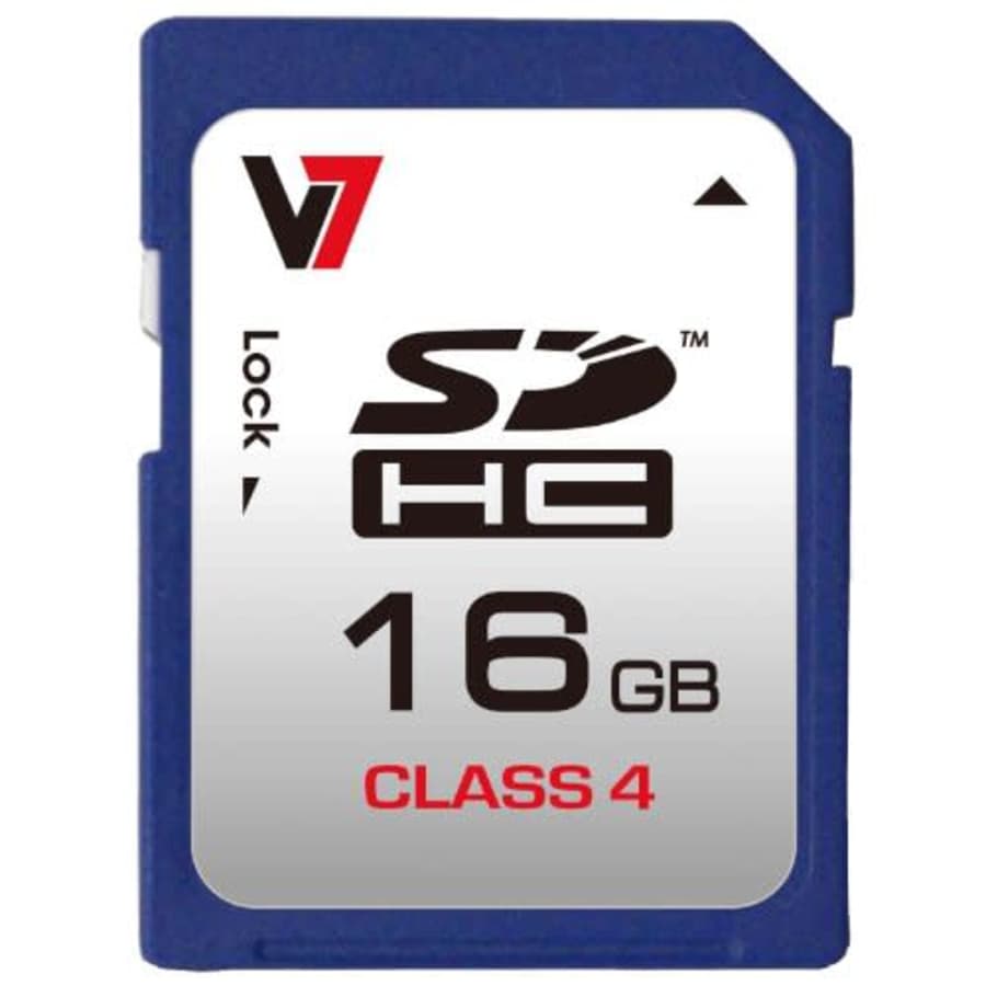 V7 VASDH16GCL4R - Flash-Speicherkarte - 16 GB for $30