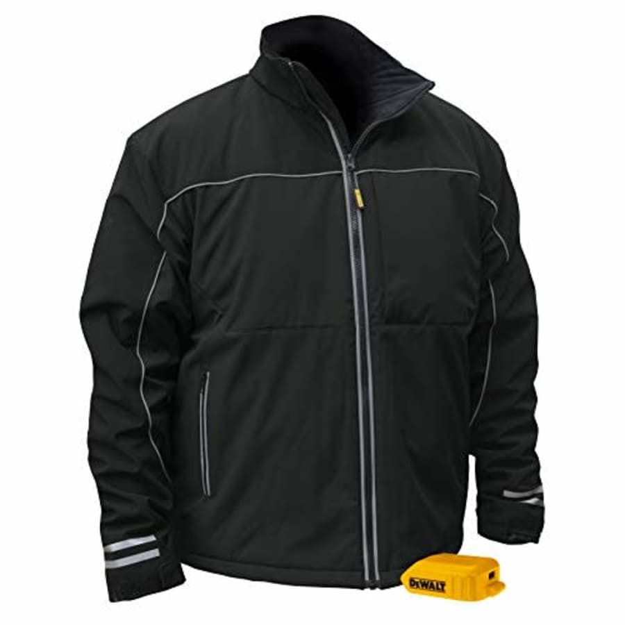 Radians DEWALT DCHJ072B Heated Lightweight Soft Shell Jacket, Black, XL for $147 Radians DEWALT DCHJ072B Heated Lightweight Soft Shell Jacket, Black, XL for $147