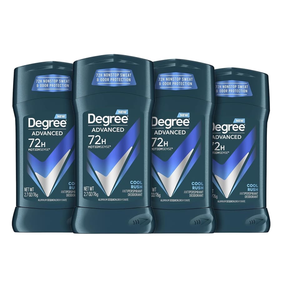 Degree Men Advanced Protection Antiperspirant Deodorant 4-Pack for $9.60 vis Sub & Save Degree Men Advanced Protection Antiperspirant Deodorant 4-Pack for $9.60 vis Sub & Save