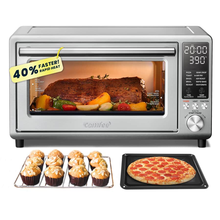 Comfee Flashwave 24-Quart Air Fryer Toaster Oven for $210