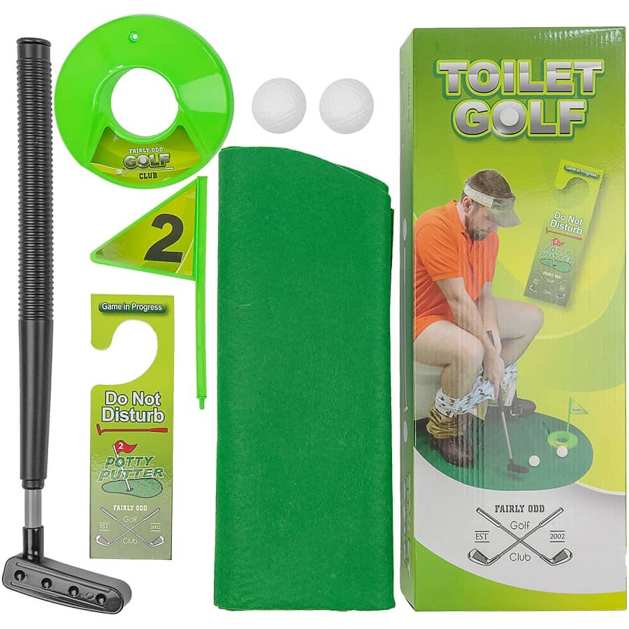 Potty Putter Toilet Time Golf Game for $20