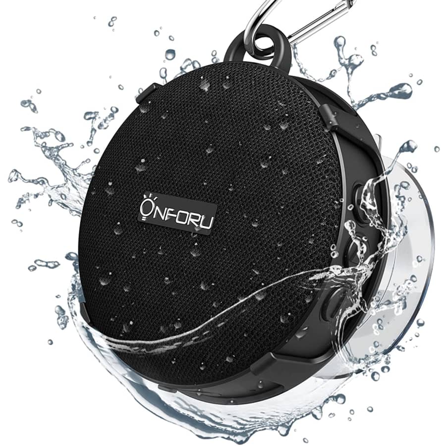 Onforu Bluetooth Waterproof Outdoor Speaker for $8 Onforu Bluetooth Waterproof Outdoor Speaker for $8