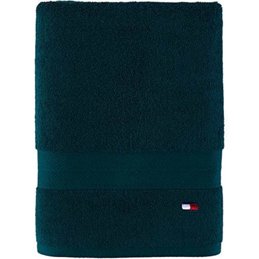 Tommy Hilfiger 100% Cotton Modern American Bath Towel, 30 x 54 inch, Botanical Garden for $22 Tommy Hilfiger 100% Cotton Modern American Bath Towel, 30 x 54 inch, Botanical Garden for $22