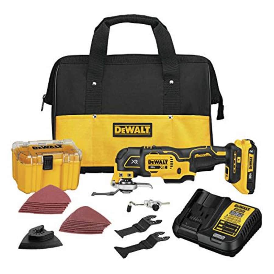 DEWALT 20V MAX XR Oscillating Multi-Tool Kit, Variable Speed (DCS356D1) for $169 DEWALT 20V MAX XR Oscillating Multi-Tool Kit, Variable Speed (DCS356D1) for $169