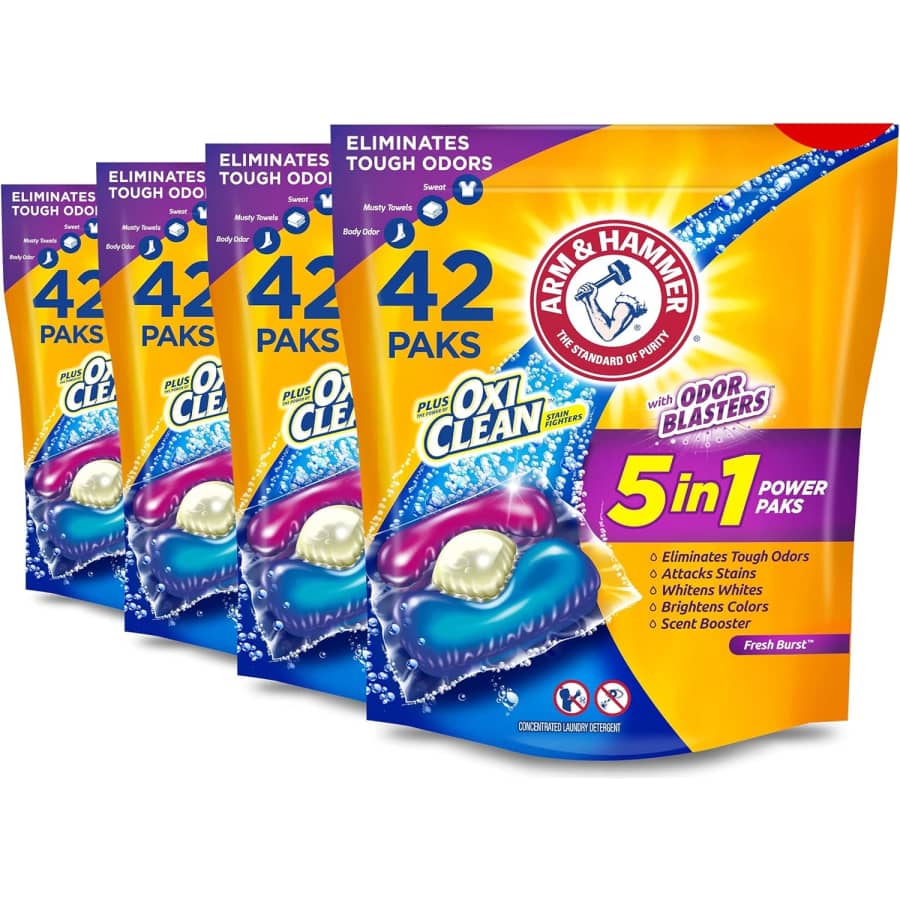 Arm & Hammer Plus Odor Blasters 42-Count 4-Pack for $20 via Sub & Save