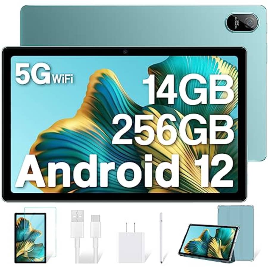 Blackview 10.36 inch 2K Tablet, Android Tablet 14GB(8+6 Expand) RAM 256GB ROM(TF 1TB), 8380mAh for $187