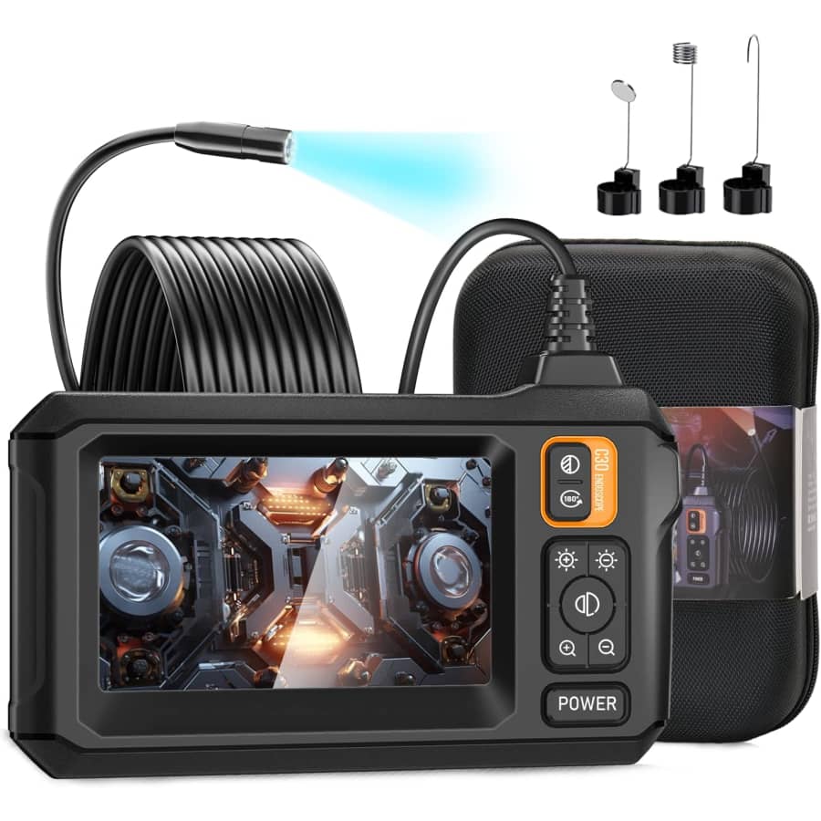 4.3" Endoscope Camera with Light for $20 w/ Prime 4.3" Endoscope Camera with Light for $20 w/ Prime