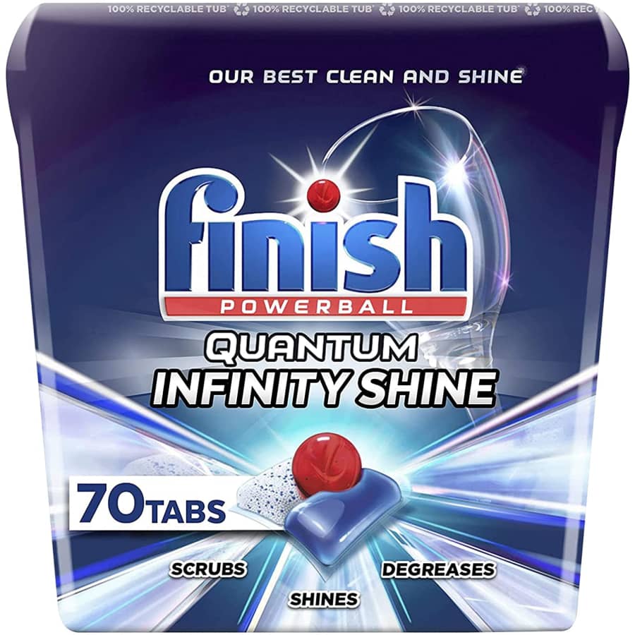 Finish Quantum Infinity Shine Dishwasher Tabs 70-Pk. for $21