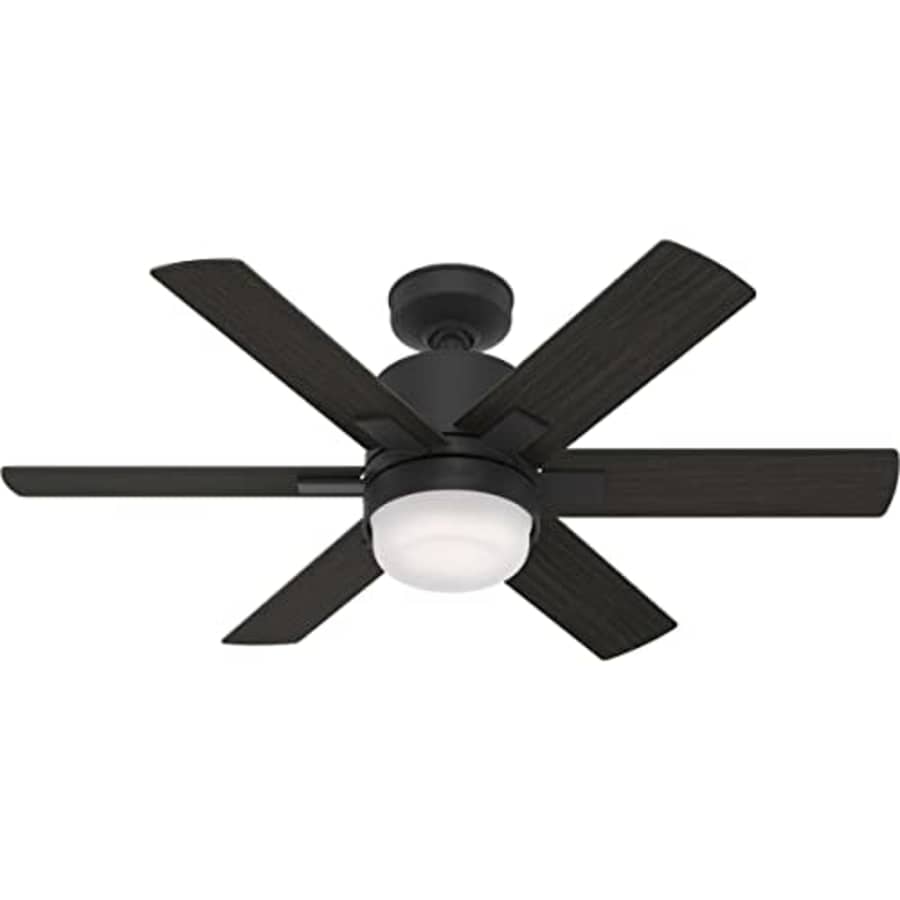 Hunter Fan Company 51291 Radeon Ceiling Fan, 44, Matte Black for $309