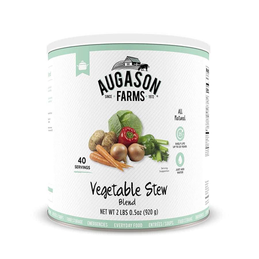 Augason Farms 2-lb. Vegetable Stew Blend for $21 Augason Farms 2-lb. Vegetable Stew Blend for $21