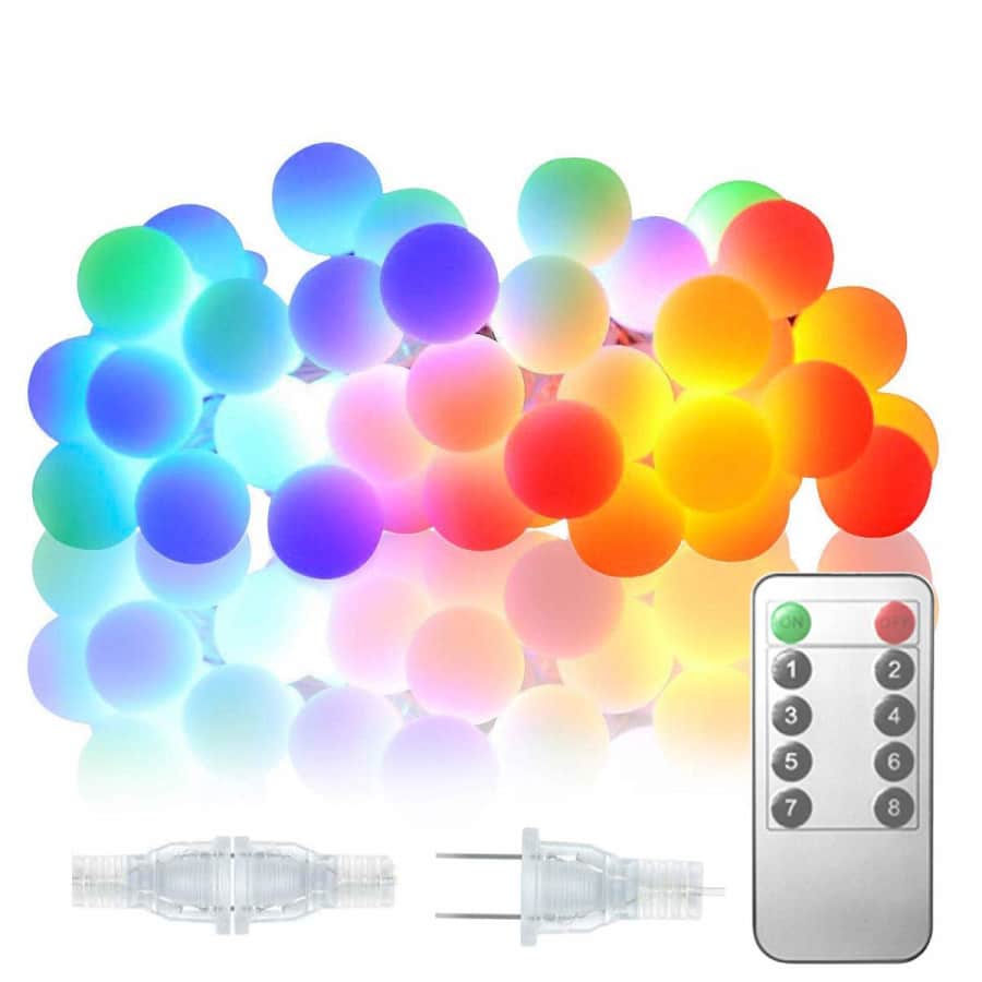 Nsen 44-Ft. LED String Lights for $13