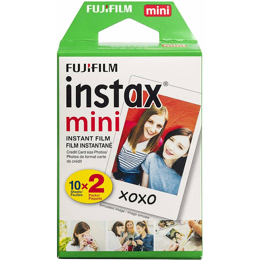 Fujifilm Instax Mini Instant Film Twin Pack for $12