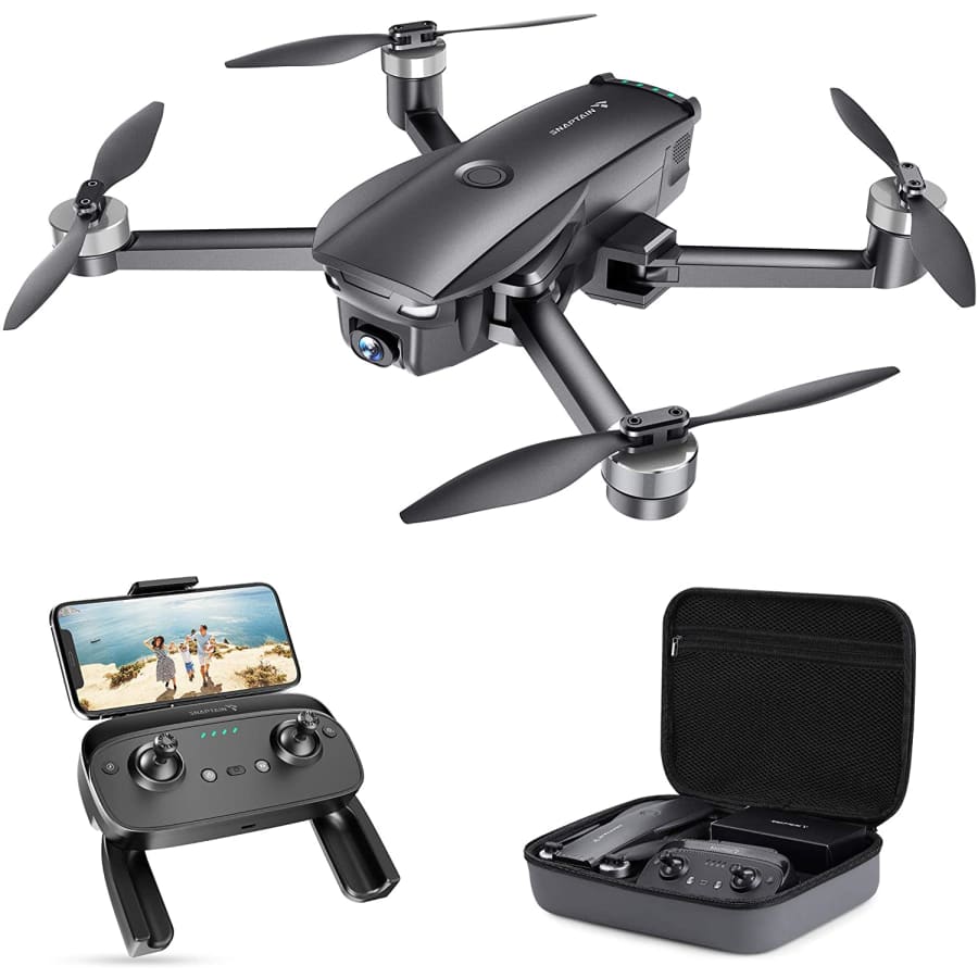 Snaptain GPS Quadcopter Drone with 4K HD Camera for $150