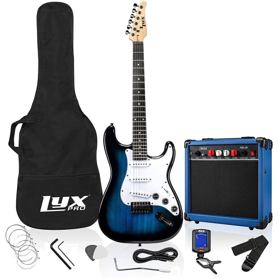 LyxPro 39" Electric Guitar Kit Bundle for $125 LyxPro 39" Electric Guitar Kit Bundle for $125
