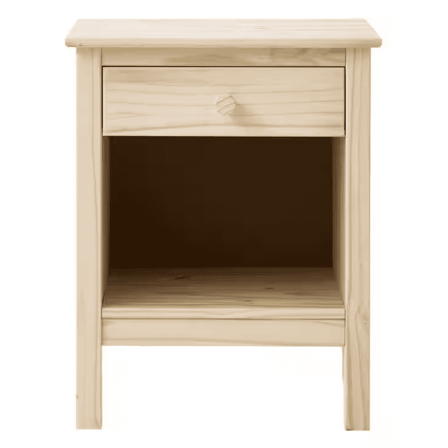 Stylewell 1-Drawer Unfinished Nightstand for $70 Stylewell 1-Drawer Unfinished Nightstand for $70