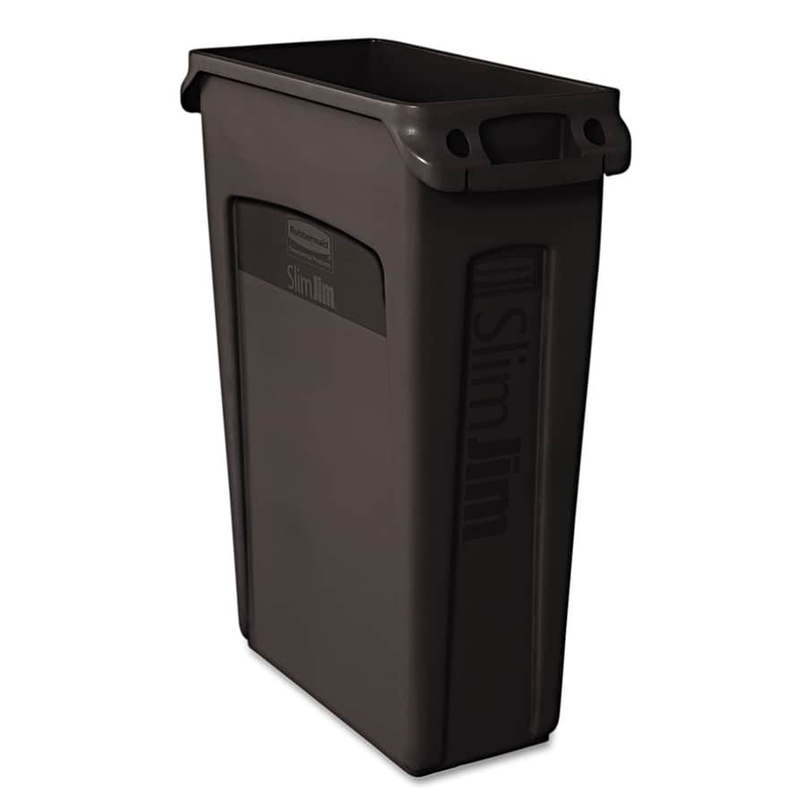 Rubbermaid Commercial Products Venting Slim Jim Waste Container for $38 Rubbermaid Commercial Products Venting Slim Jim Waste Container for $38