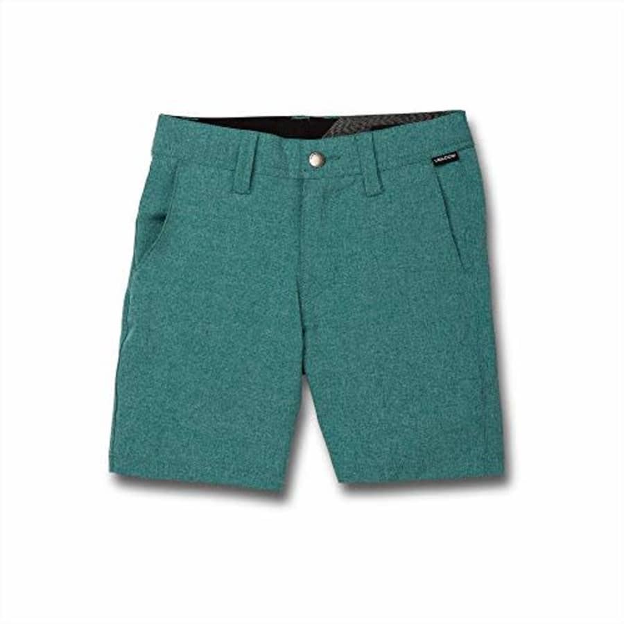 Volcom Boy's Frickin Surf N Turf Static (Toddler/Little Kids) Hydro Blue 2XL (7X Little Kids) for $14