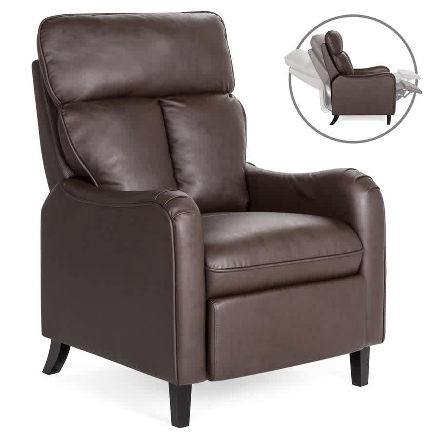Best Choice Faux Leather Recliner for $165