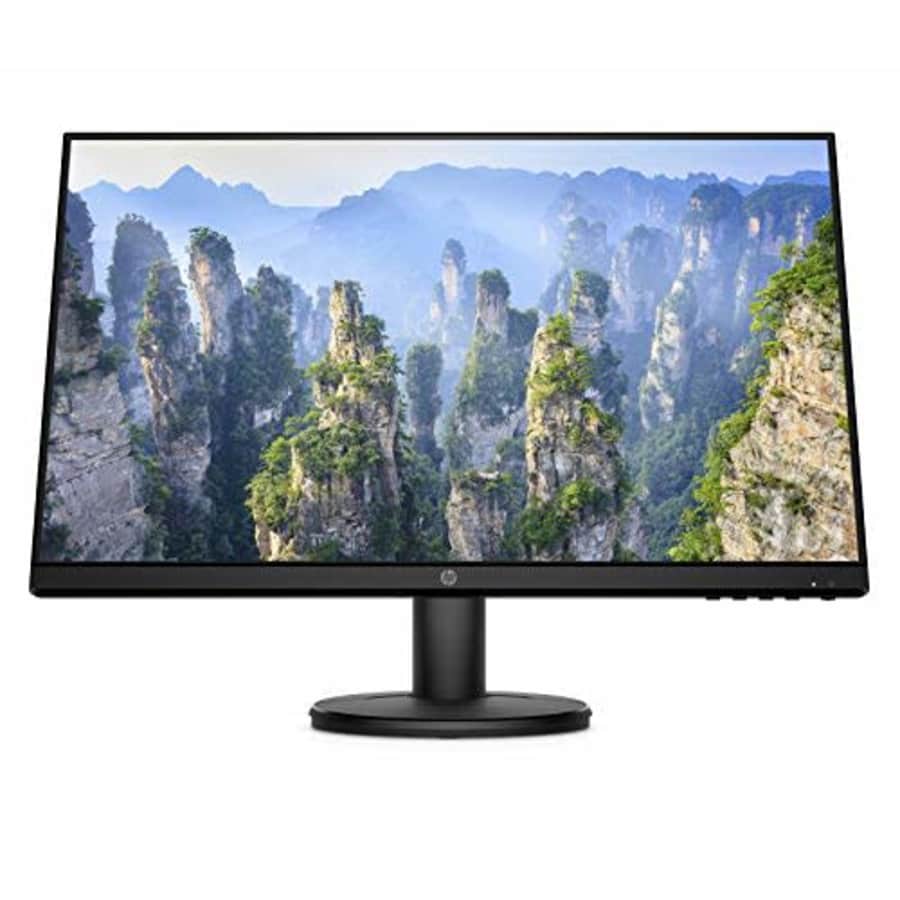 HP V24i FHD Monitor | 23.8-inch Diagonal Full HD Computer Monitor with IPS Panel and 3-Sided Micro for $130