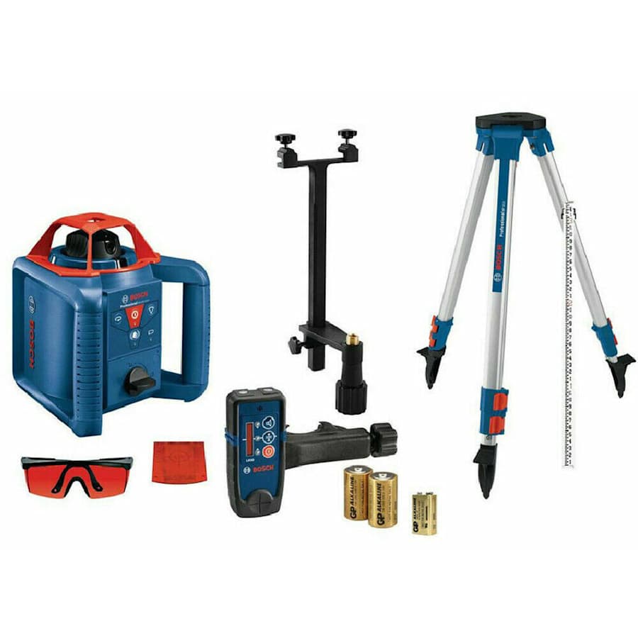 Bosch 800-Foot Self-Leveling Rotary Laser Level Kit for $384 Bosch 800-Foot Self-Leveling Rotary Laser Level Kit for $384