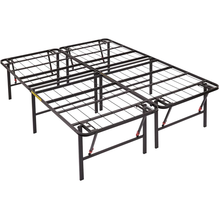Amazon Basics 18" Queen Foldable Metal Platform Bed Frame for $134 Amazon Basics 18" Queen Foldable Metal Platform Bed Frame for $134