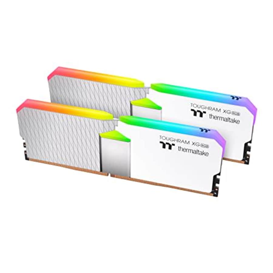 Thermaltake TOUGHRAM XG RGB White DDR4 4400MHz 16GB (8GB x 2) 16.8 Million Color RGB Alexa/Razer for $89