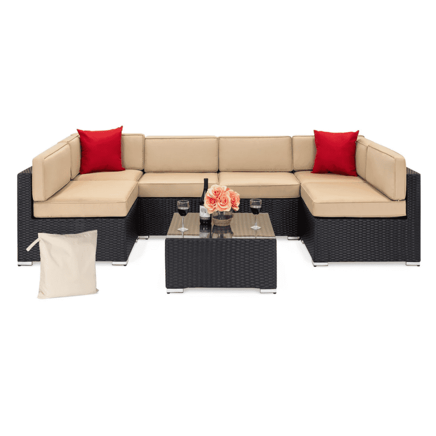 Best Choice 7-Pc. Modular Sectional Furniture Set for $500 Best Choice 7-Pc. Modular Sectional Furniture Set for $500