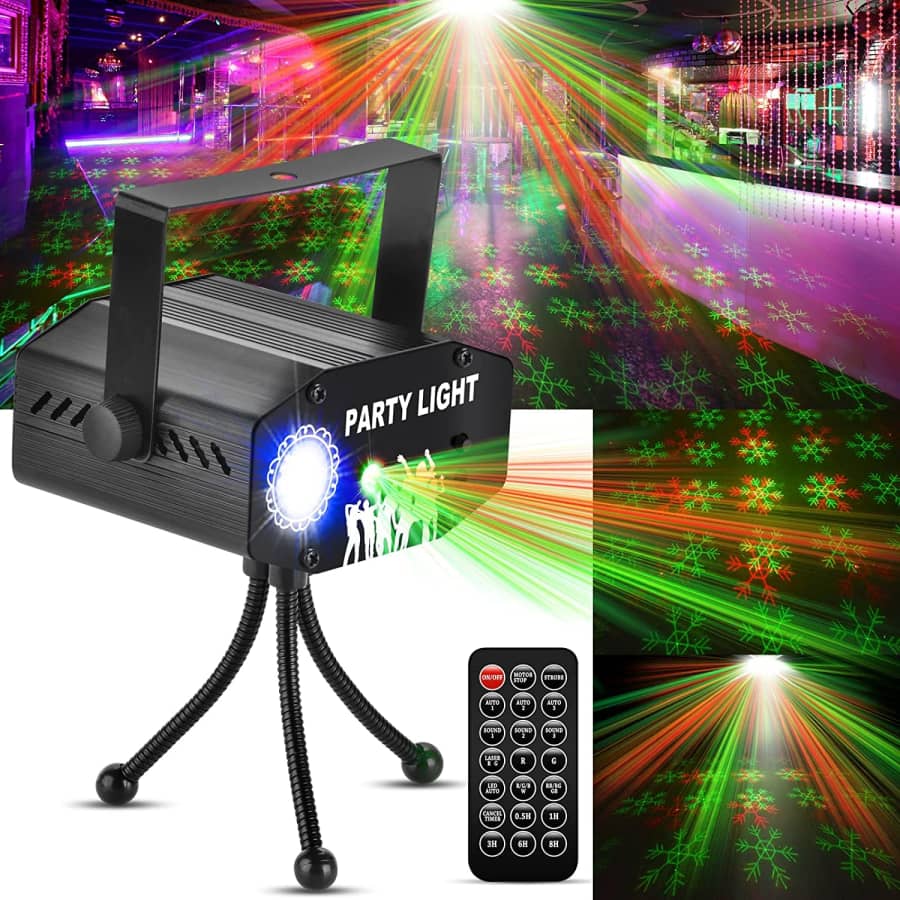 LED RGB DJ Disco Light for $6
