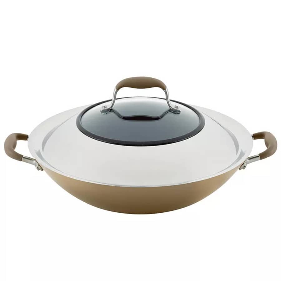 Anolon Advanced Home Hard-Anodized 14" Nonstick Wok w/ Side Handles for $88 Anolon Advanced Home Hard-Anodized 14" Nonstick Wok w/ Side Handles for $88