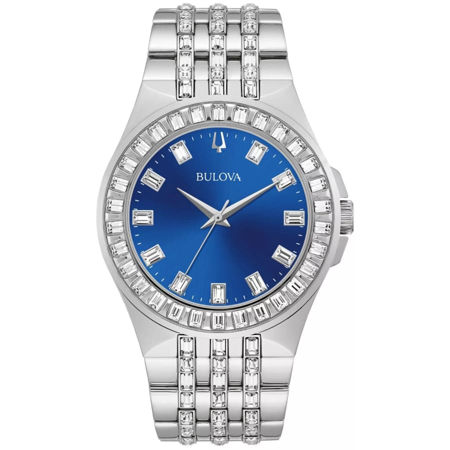 Bulova Men's Crystal Phantom Stainless Steel Watch: $164