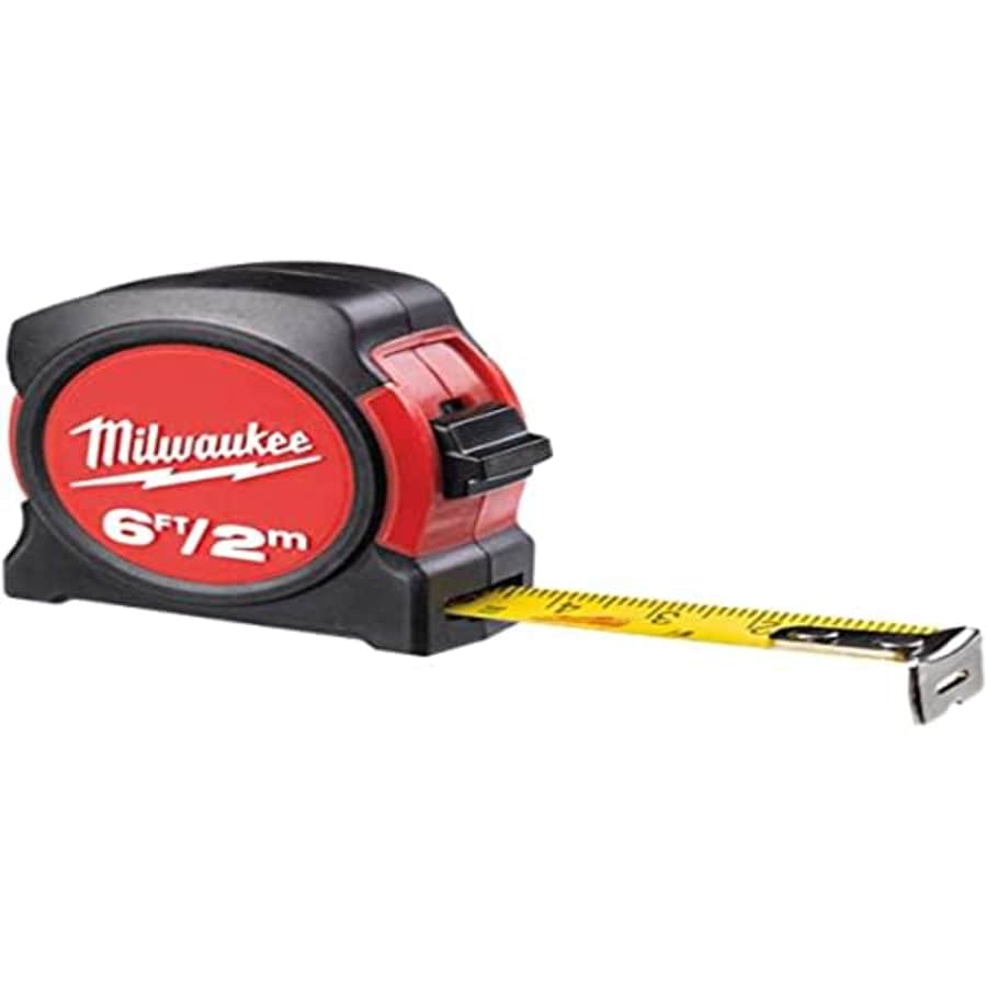 Milwaukee 045242468034 Tape Measure 2 m / 6 ft for $15