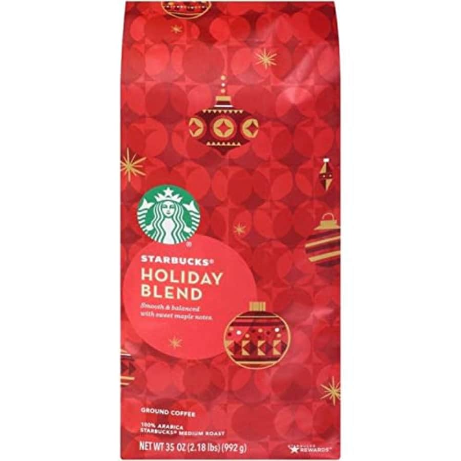 Starbucks Holiday Ground Coffee, Herbal & Sweet, 35 Ounce for $28 Starbucks Holiday Ground Coffee, Herbal & Sweet, 35 Ounce for $28