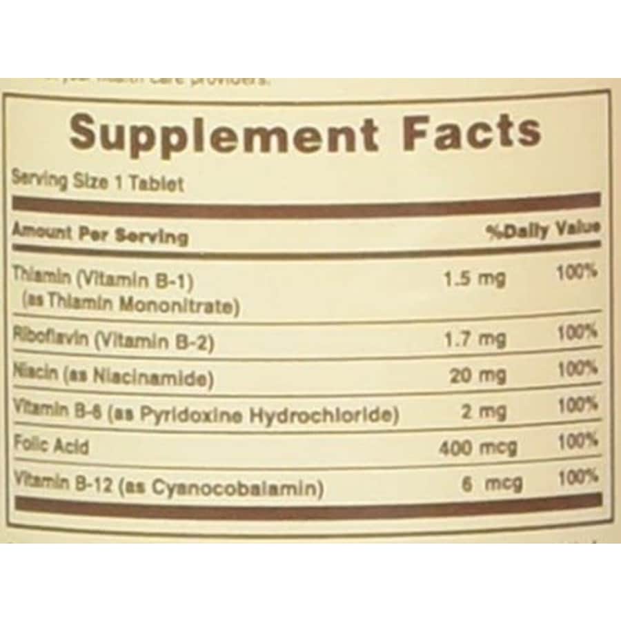 Sundown Naturals B-Complex, Tablets 100 ea (Pack of 2) for $16 Sundown Naturals B-Complex, Tablets 100 ea (Pack of 2) for $16