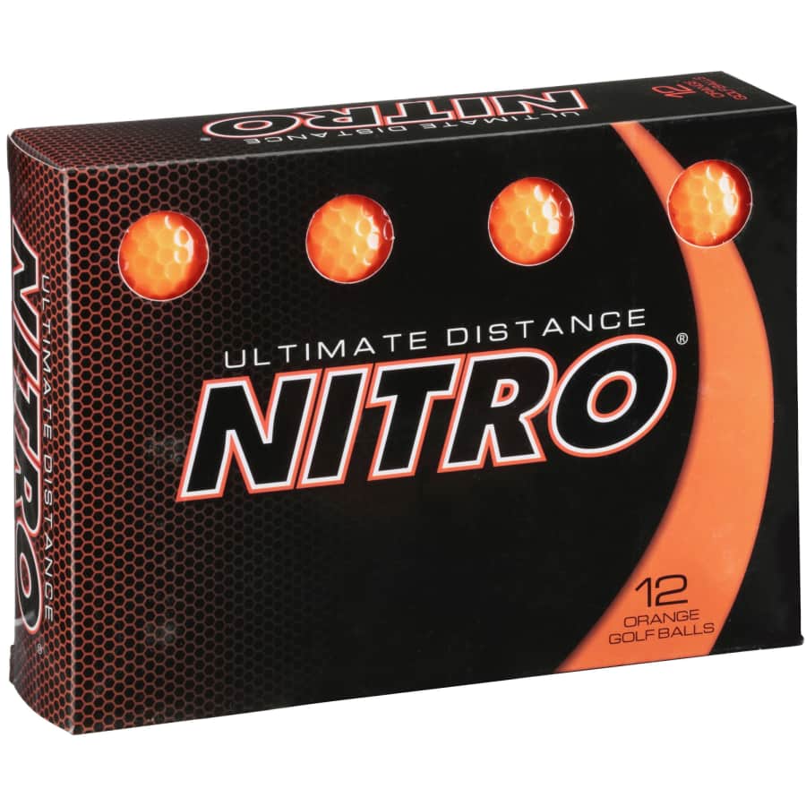 Nitro Ultimate Distance Golf Balls 12-Pack for $5 Nitro Ultimate Distance Golf Balls 12-Pack for $5