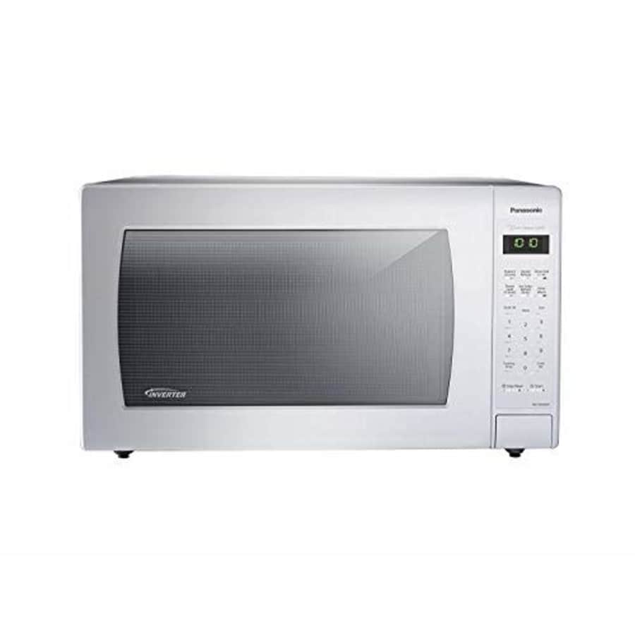 Panasonic NN-SN936W Countertop Microwave with Inverter Technology, 2.2 Cubic Foot, 1250W, White for $230 Panasonic NN-SN936W Countertop Microwave with Inverter Technology, 2.2 Cubic Foot, 1250W, White for $230