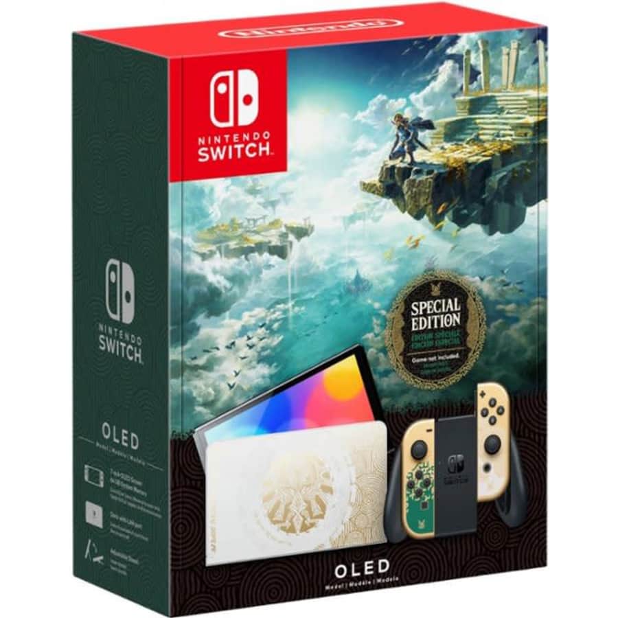 Nintendo Switch OLED The Legend of Zelda: Tears of the Kingdom Edition for $308 Nintendo Switch OLED The Legend of Zelda: Tears of the Kingdom Edition for $308