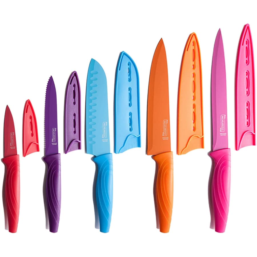 Michelangelo 10-Pc. Kitchen Knife Set for $15 Michelangelo 10-Pc. Kitchen Knife Set for $15