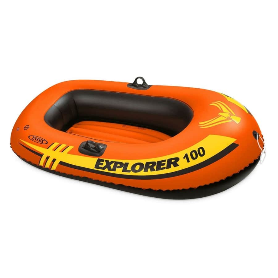 Intex Explorer 100 1-Person Inflatable Boat for $15